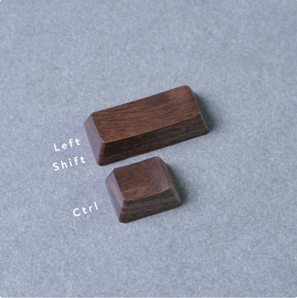 black-walnut-wood-keycaps-ctrl&shift
